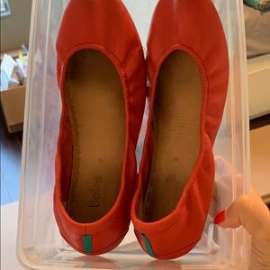 Tieks, Gently worn, size 9 in Poppy